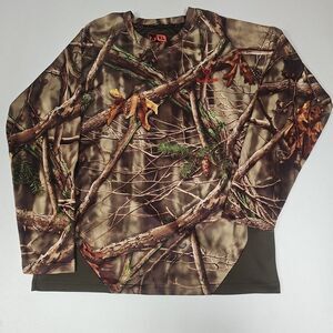 Huntworth Oak Tree EVO Camo Long Sleeve Scent Reducing Top Men's XL